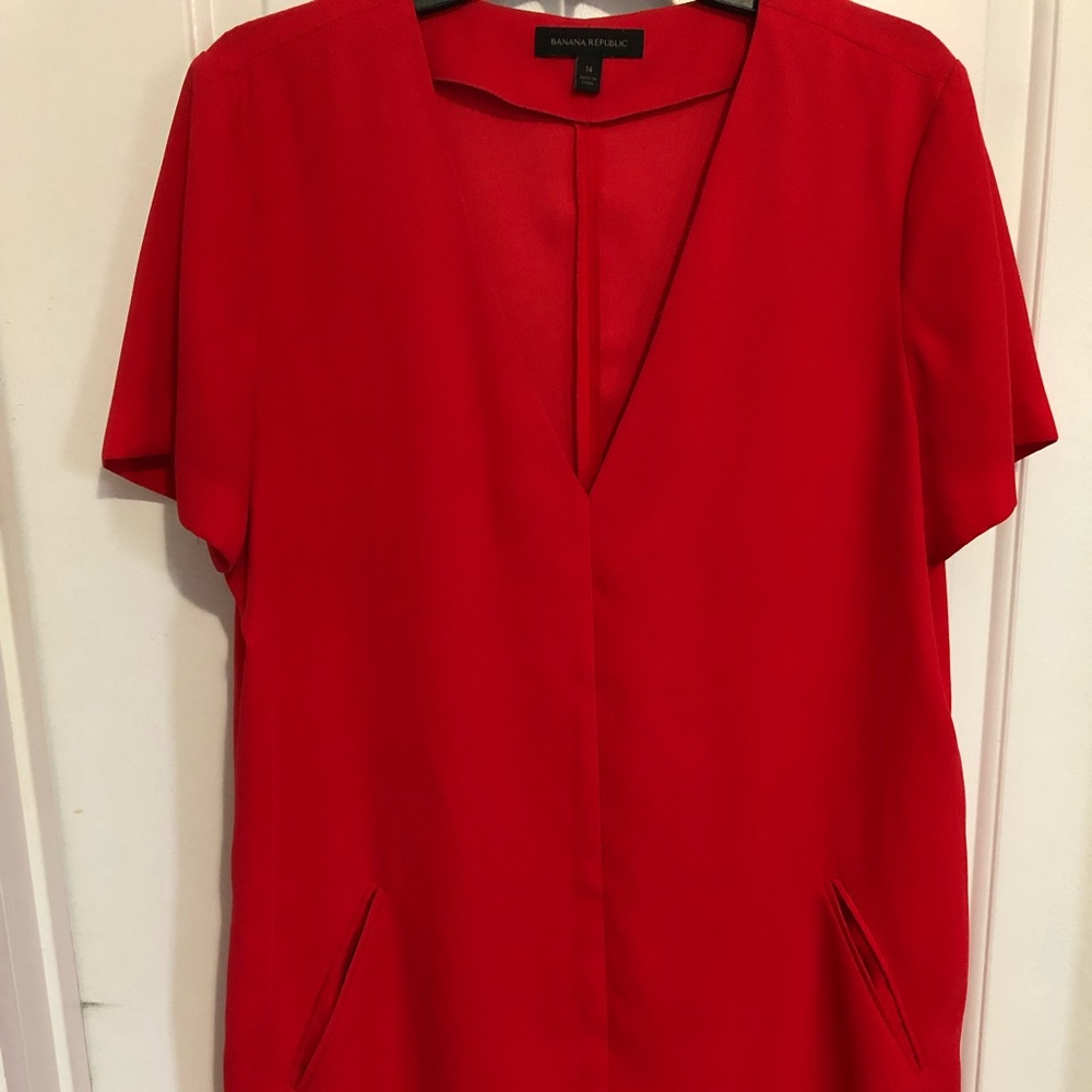 Banana Republic, Red Dress